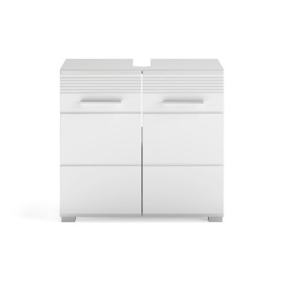 Luca Waschbeckenunterschrank  B/H/T 60x56x34 in weiß