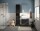 Luca Badkombination  B/H/T 105x182x34 in schwarz
