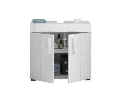 Frost Waschtisch  B/H/T 60x56x35 in weiß