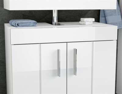 Frost Waschtisch  B/H/T 60x56x35 in weiß