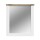 Wave Spiegel  B/H/T 79x89x6 in weiß