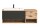 Grove Waschtisch inkl. Waschbecken  B/H/T 140x50x48 in Nox Oak