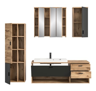 Grove Badkombinstion  B/H/T 203x192x48 in Nox Oak
