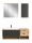 Grove Badkombinstion  B/H/T 140x192x48 in Nox Oak