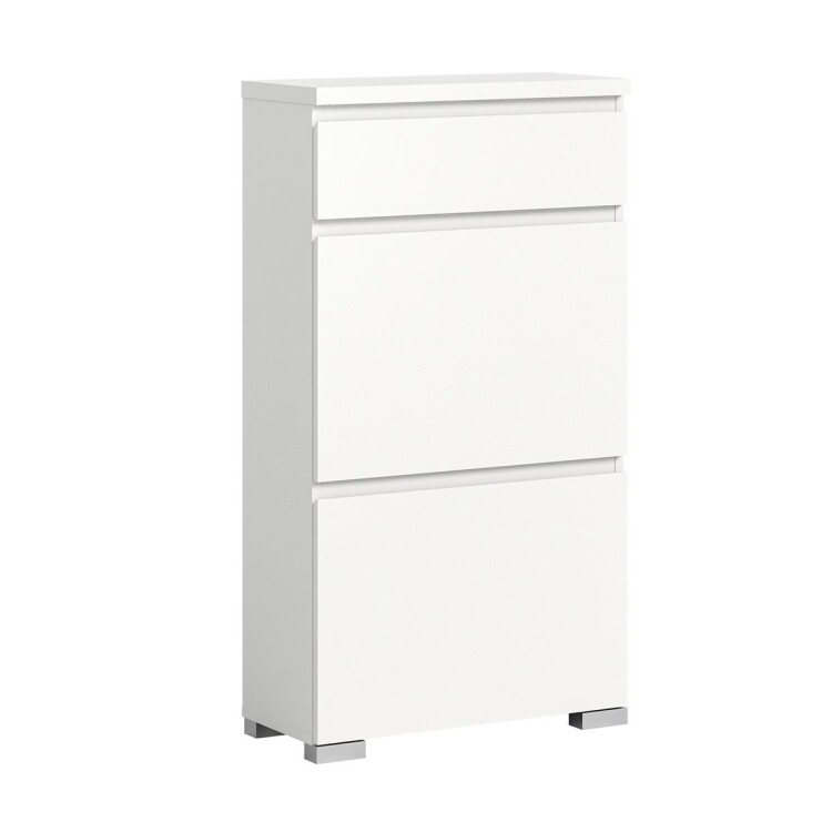 StepUp Schuhschrank  B/H/T 60x109x27 in weiß