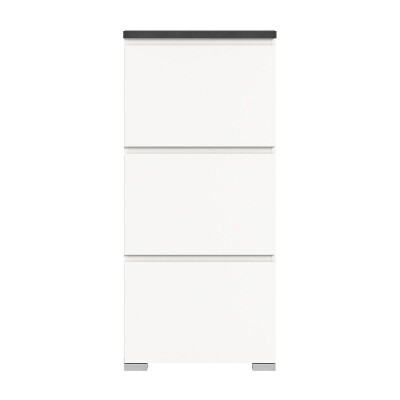 StepUp Schuhschrank  B/H/T 60x130x18 in weiß