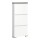 StepUp Schuhschrank  B/H/T 60x130x18 in weiß