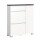 StepUp Schuhschrank  B/H/T 95x109x27 in weiß