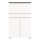 StepUp Schuhschrank  B/H/T 95x151x27 in weiß