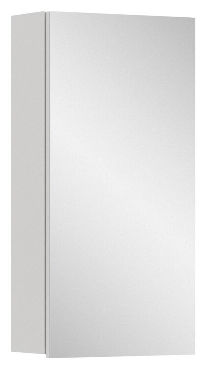 Aura Spiegelschrank  B/H/T 38x77x18 in weiß Hochglanz