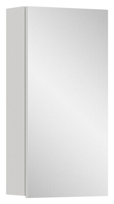 Aura Spiegelschrank  B/H/T 38x77x18 in weiß Hochglanz