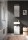Aura Spiegelschrank  B/H/T 38x77x18 in weiß Hochglanz
