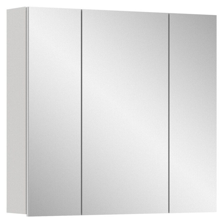 Aura Spiegelschrank  B/H/T 60x77x18 in weiß Hochglanz