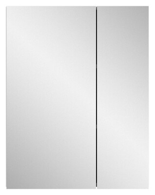 Aura Spiegelschrank  B/H/T 82x77x18 in weiß Hochglanz