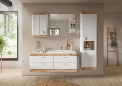Rio Hängeschrank  B/H/T 45x76x20 in weiß matt