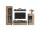 Snap Wohnwandkombination  B/H/T 290x194x40 in grau