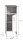 City Standschrank  B/H/T 32x82x28 in weiß