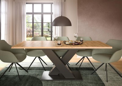 Flow Ausziehbarer Esstisch B/H/T 150-190x76x80 in Artisan