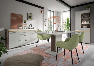 Horizon Esstisch  B/H/T 160x77x90 in Nox Oak dunkel
