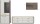 Horizon Wohnkombination  B/H/T 299x198x43 in Nox Oak dunkel