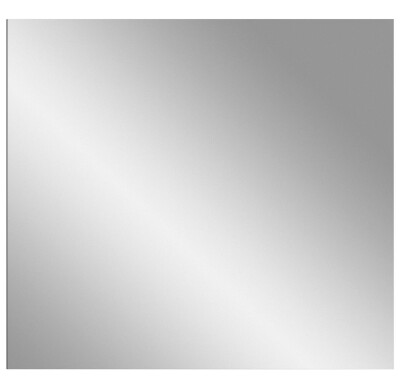 Wave Spiegel  B/H/T 80x73x2 in Basalt grau und Artisan