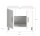 Vibe Waschbeckenunterschrank  B/H/T 65x56x35 in weiß