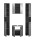 Gentle Badkombination  B/H/T 150x190x34 in grau