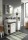 Dome Waschbeckenunterschrank  B/H/T 60x56x32 in Hellgrau