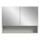 Dome Spiegelschrank  B/H/T 74x55x17 in Hellgrau