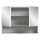 Dome Spiegelschrank  B/H/T 74x55x17 in Hellgrau