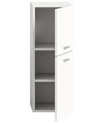 Harbor Badschrank  B/H/T 30x80x29 in weiß