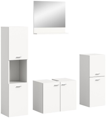 Harbor Badkombination  B/H/T 137x186x33 in weiß