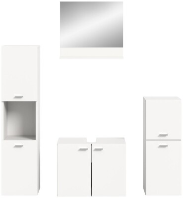 Harbor Badkombination  B/H/T 137x186x33 in weiß