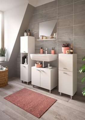 Harbor Badkombination  B/H/T 137x186x33 in weiß