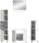 Harbor Badkombination  B/H/T 137x186x33 in weiß