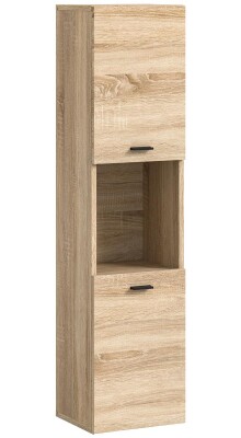 Harbor Badschrank  B/H/T 30x125x29 in Eiche Sonoma