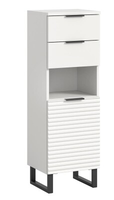 Chorus Standschrank B/H/T 35x110x34 in weiß