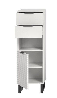 Chorus Standschrank B/H/T 35x110x34 in weiß