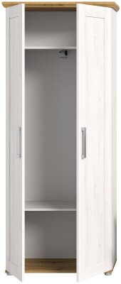 Bella Garderobenschrank  B/H/T 80x196x39 in Sibiu Lärche