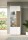 Halo Vitrine B/H/T 70x195x37 in weiß und gold