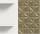 Halo Wandboard B/H/T 144x53x17 in weiß und gold