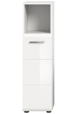 Frost Standschrank hoch  B/H/T 30x110x30 in weiß