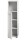 Frost Standschrank hoch  B/H/T 30x110x30 in weiß