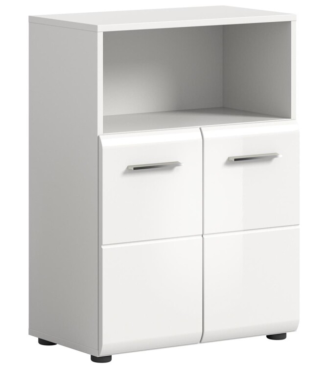 Frost Standschrank breit  B/H/T 60x80x30 in weiß