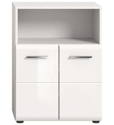 Frost Standschrank breit  B/H/T 60x80x30 in weiß