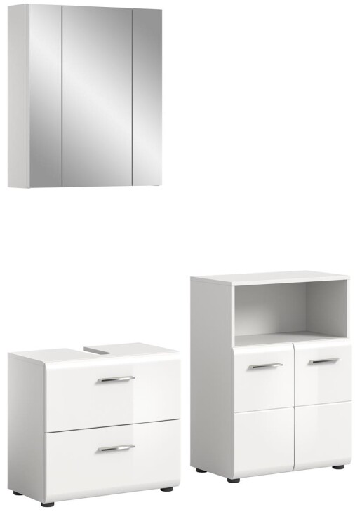 Frost Badkombination  B/H/T 135x190x32 in weiß