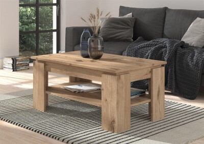 Colossus Couchtisch  B/H/T 100x45x60 in Nox Oak