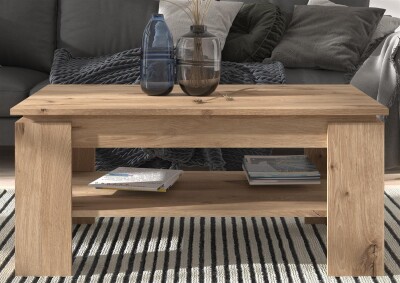 Colossus Couchtisch  B/H/T 100x45x60 in Nox Oak