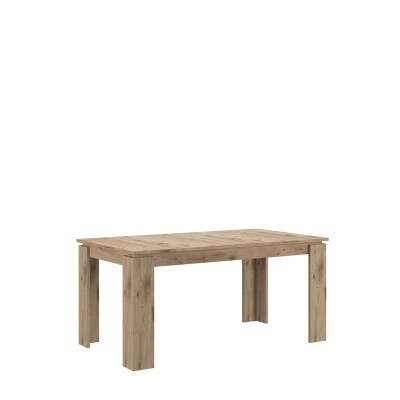 Colossus Esstisch  B/H/T 160-200x76x90 in Nox Oak