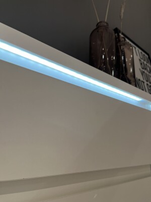 Beleuchtung Lichtprofil 2er 60/95 Kalt Weiß